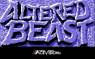 Altered Beast screenshot 3 for Commodore 64